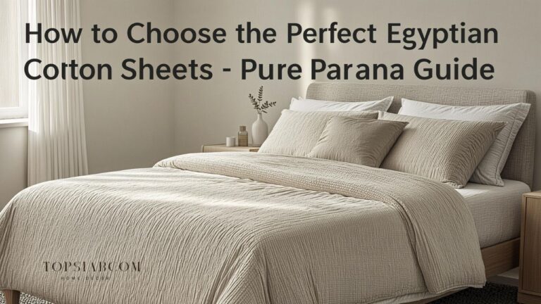 How to Choose the Perfect Egyptian Cotton Sheets - Pure Parima Guide