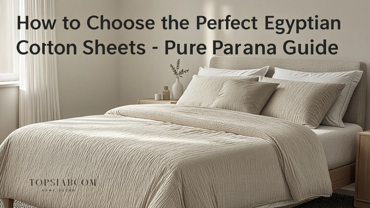 How to Choose the Perfect Egyptian Cotton Sheets - Pure Parima Guide
